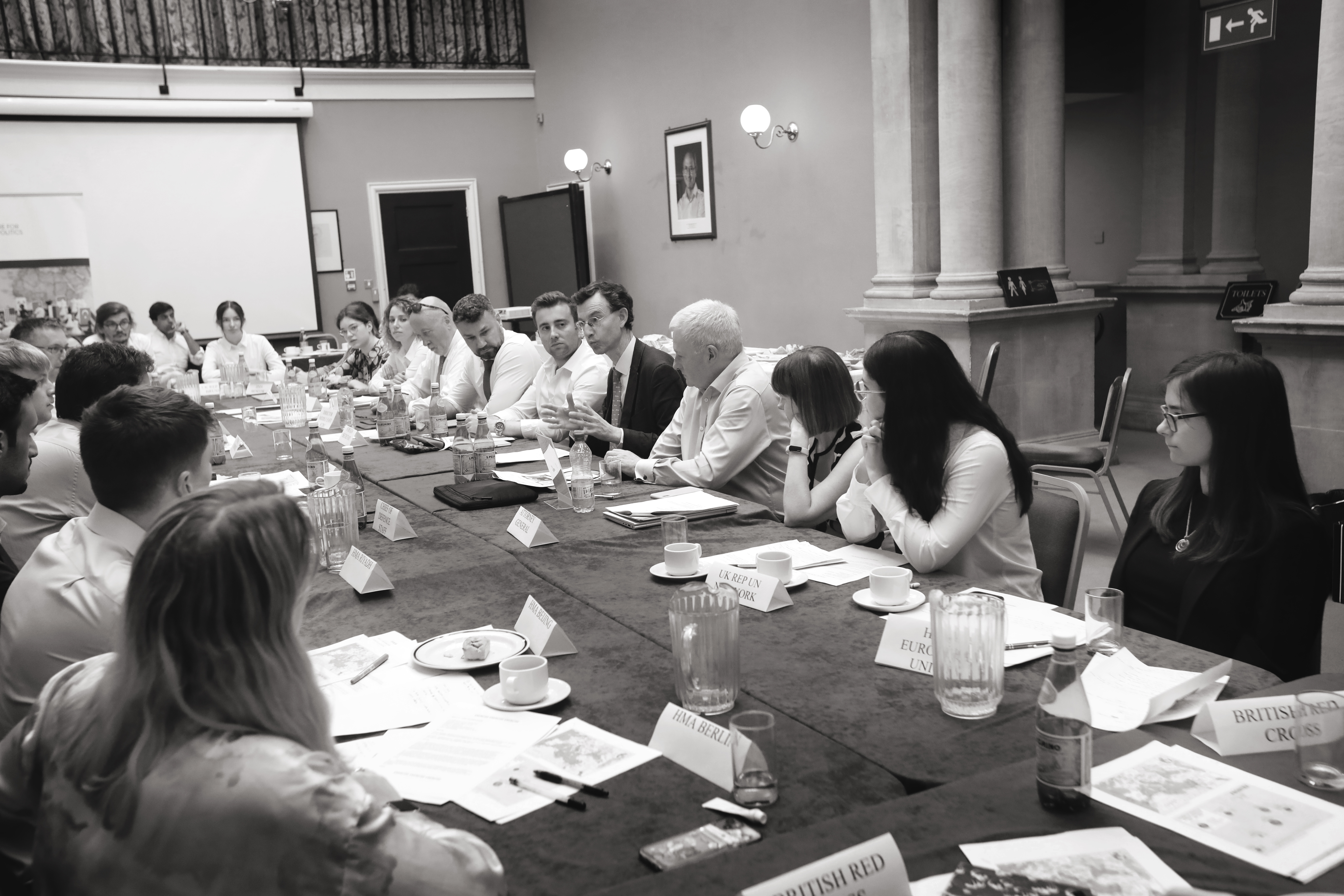 Organisations and leadership teams in sectors exposed to geopolitical risk